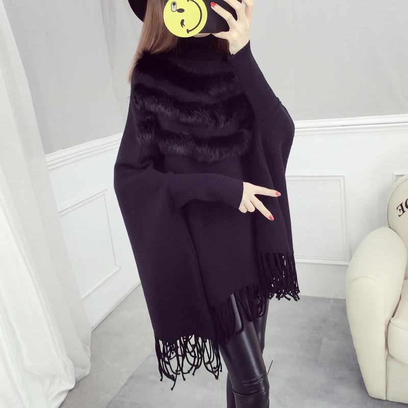 2019 Women Pullover Autumn Winter Warm Turtleneck Sweater Long Sleeve Casual Loose Knitted Tops