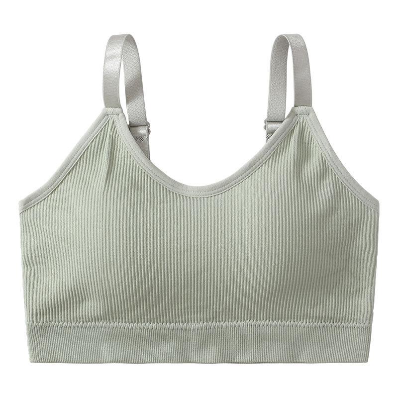 Nit na zavinování hrudníku Bavlna bez kostic Sportovní zavinovačka na hrudník Antiluminiscenční Krásná zadní utěrka na hrudi