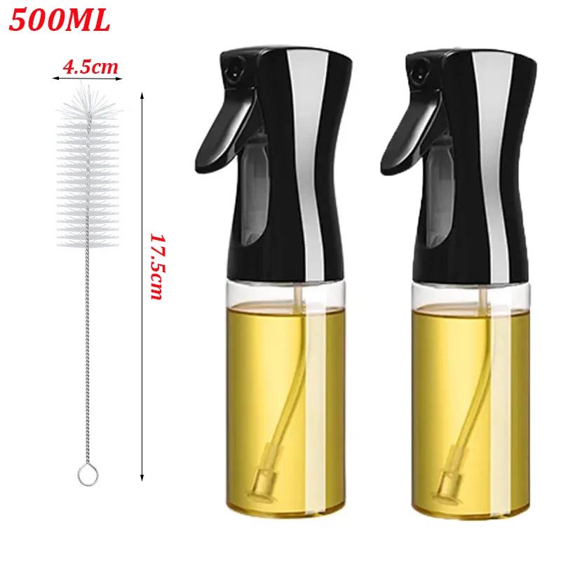 Kitchen Oils Spray Oil Sprayer Bottle Kitchens Accessories Household Edible Olive Atomized Misty Oil Tank AirFryer for Kitchen