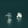 Clear Resin Earrings with Soft Glue & Invisible Ear Care for Students