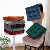 Wrinkled Chair Cushion Thicken Seat Pillow Home Decor Velvet Tatami Cushion  Balcony
