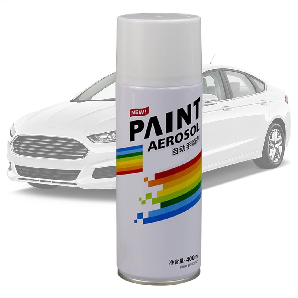 Outdoor Spray Paint 400ml Paint Basecoat Fast-Drying Coating Aerosol Can For Tire Artwork Motorcycle Furniture Car Care