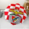 Benfica FC Fashionable Automatic Opening/Closing Folding Umbrella. Portable and Foldable, Ideal for Gift, Travel, and Daily Use.
