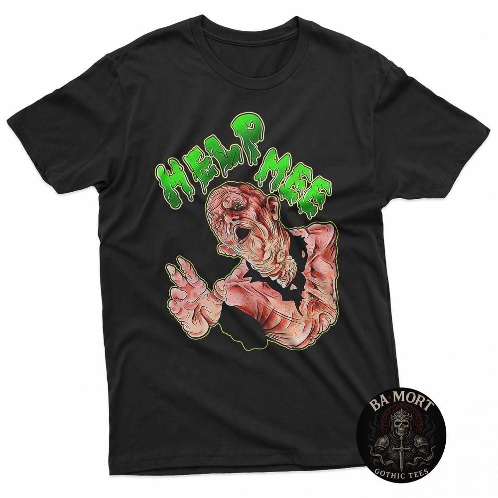 Robocop Mutant Help Me Horror Scene TShirt Unisex T-Shirt L