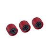 3pcs Metal/Plastic 6mm Guitar Knobs Dome/Flat Top Tone Guitar Volume Tone Knobs Pot Control Knobs For Electric Guitar Bass