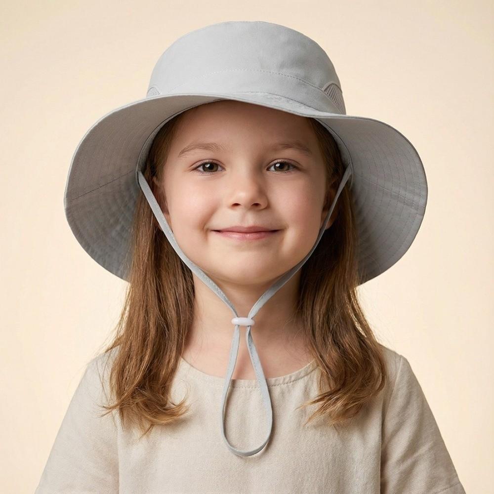 Breathable Quick Dry Fisherman Hat Lightweight Beach Hat Children Kids Sun Protection Hat Summer