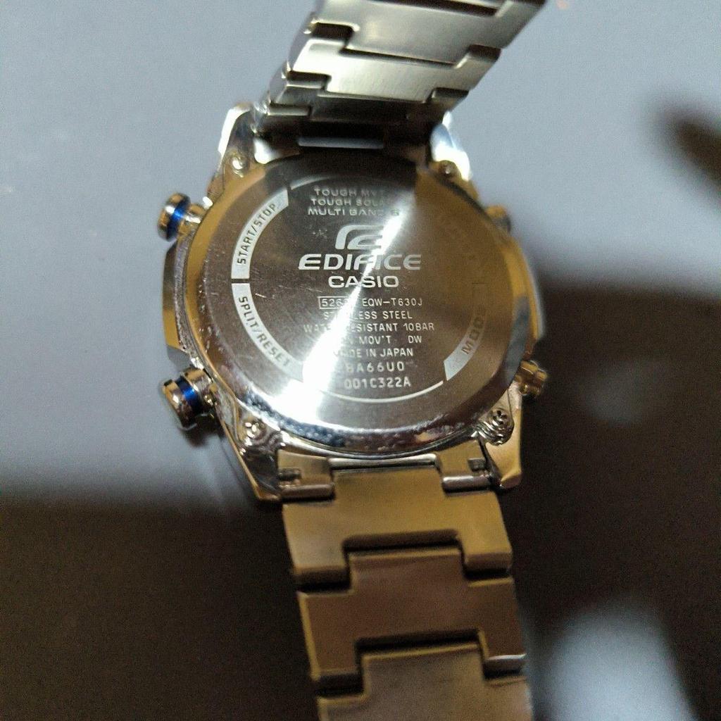 Used CASIO EDIFICE EQW-T630J watch body