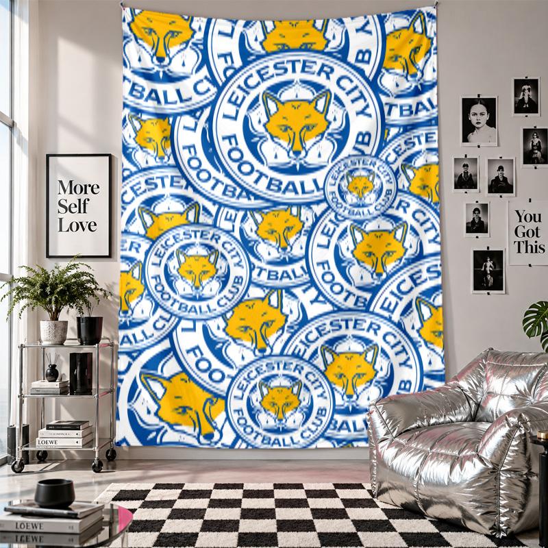 Wall TapestryLeicester City Art Hanging Cloth Decorative Background Cover for Room Decoration