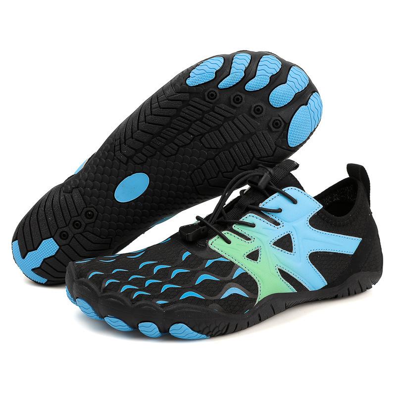 Outdoor creek shoes couple beach shoes non-slip wading shoes five-finger shoes diving fitness shoes