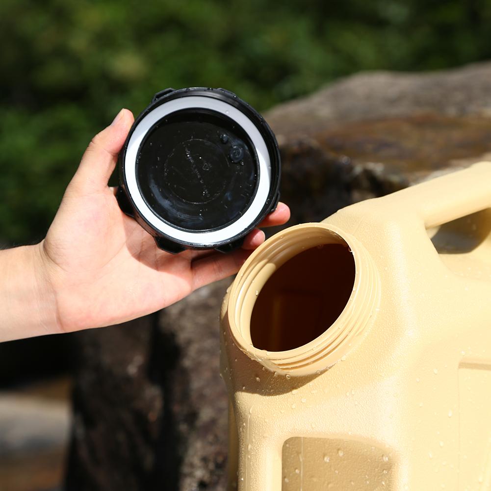 Camping-Wasserkanister, große Kapazität, tragbar, Trinkwasserbehälter mit Hahn, auslaufsicher, für Outdoor-Reisen, Autofahrten, Wandern