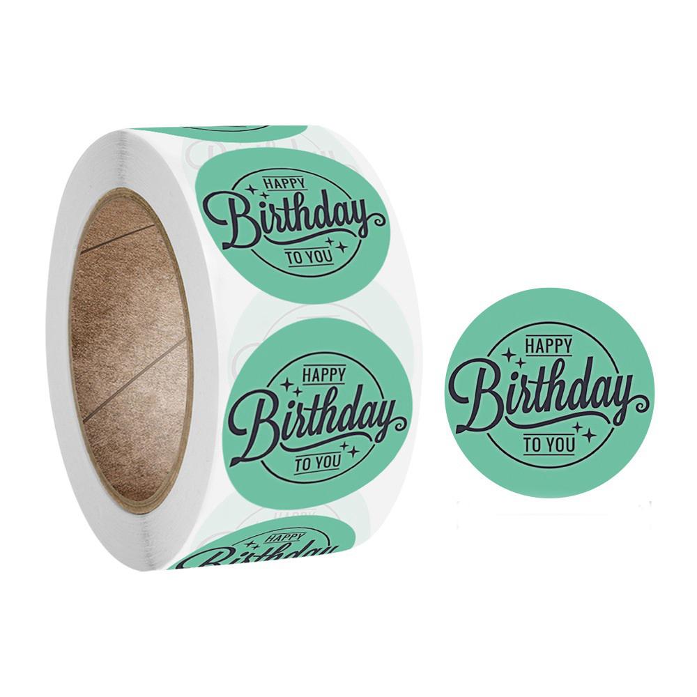 Custom Items Custom Label Sticker Happy Birthday Scrapbooking & Stamping X080
