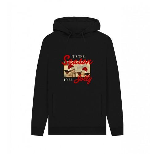 Apoh Unisex Adult Tis The Season To Be Jolly Raphael Hoodie