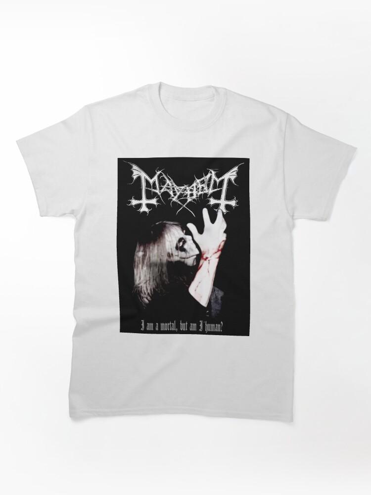 Eternal Mayhem Unisex T-Shirt, Mayhem Tee, Mayhem Inspired Merch, Black metal Unisex T-Shirt, Dead Classic Unisex T-Shirt