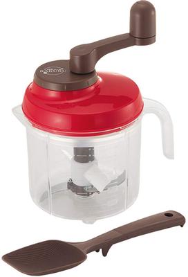 MI Creations Mama Rakuru Made In 4 Functions In Microwave Spatula Inner Lid Recipe Large Capacity Chopper, Japan, Chop, Mix, Knead, Steam, 1, Safe,