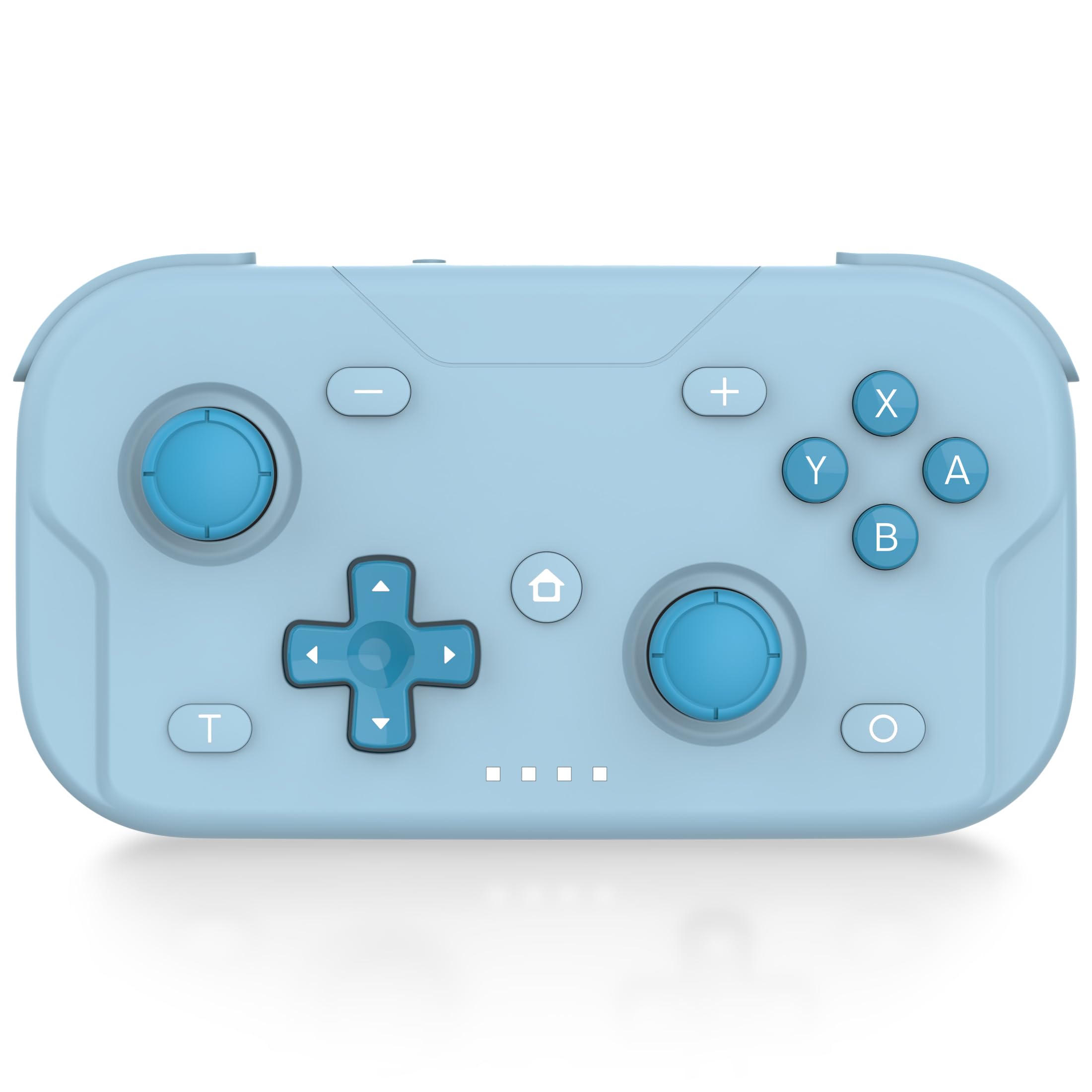 

XPT Контролер Геймпад Switch2 Switch PC Xbox Малий Розмір Міні Ультралегкий Турбо Гіроскоп Сенсор Bluetooth Бездротовий Провідний 18 Годин Безперервного Використання синій