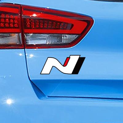 10X4.2Cm Αυτοκόλλητα Αυτοκινήτου N Performance Για Hyundai I30 N I20 ELANTRA IONIQ 5 N Racing Βινυλίου Διακόσμηση Αυτοκόλλητο Αξεσουάρ Tuning Αυτοκινήτου