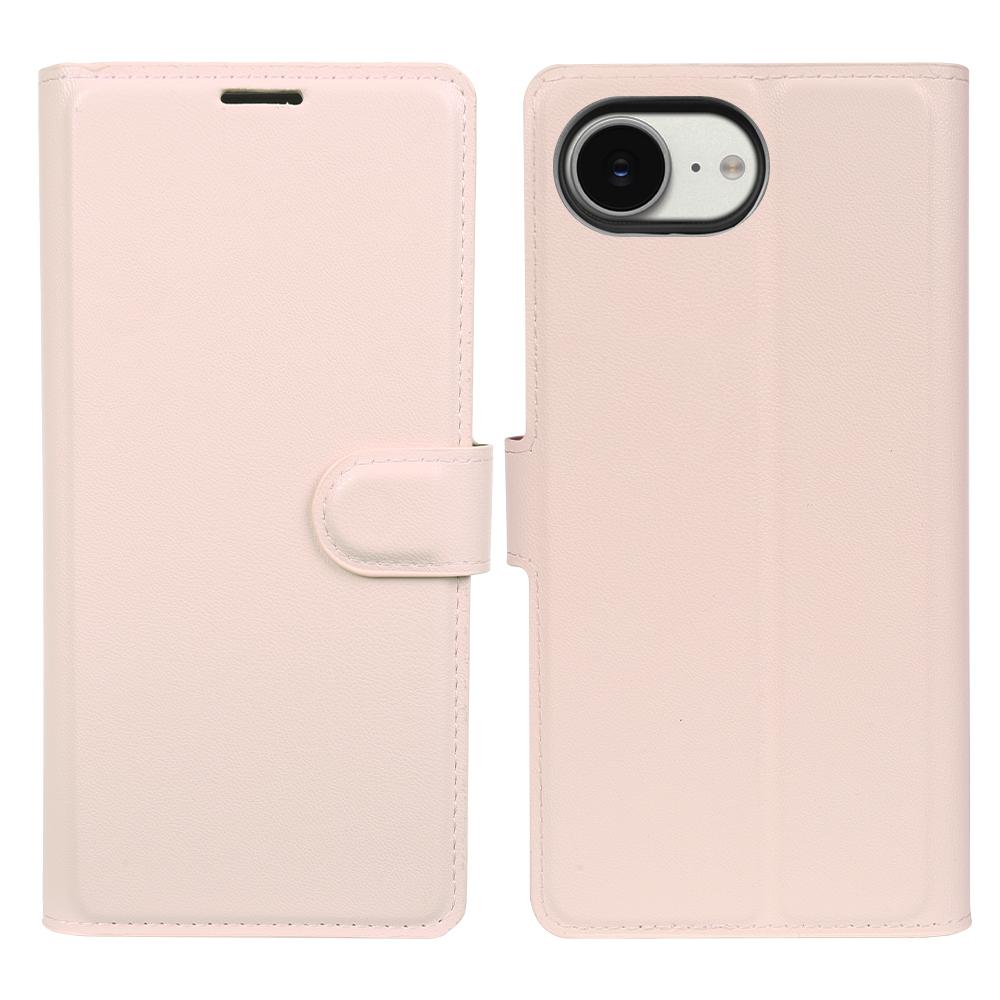For iPhone 16e Stand Case Biobased Eco-Friendly RPET RPVB Slim Phone Cover with Wallet
