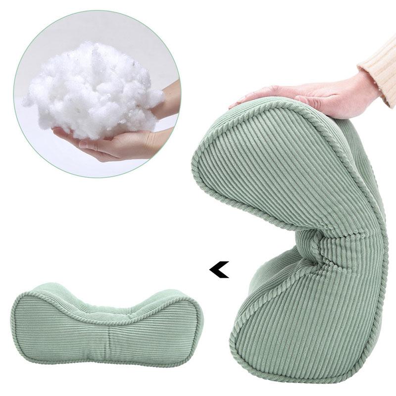 Japanese Corduroy PP Cotton Waist Pillow Car Backrest  Multi-functional Office Computer Chair Cushion Maternity Waist Pillow