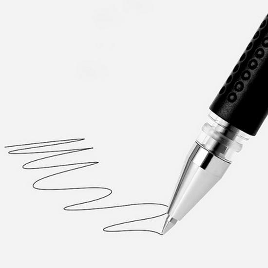 Classic True Color 0.5 Smooth Black Signature Pen with Free Shipping