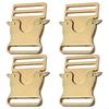 4 Pcs Quick Release Clip Easy to Use Webbing Bag Clip For Backpacks Repair Dog Leashes And Crafting