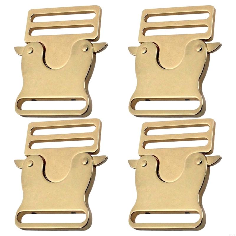 4 Pcs Quick Release Clip Easy to Use Webbing Bag Clip For Backpacks Repair Dog Leashes And Crafting