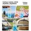 1.5/2 Liter Water Bottle Portable Plastic Sports Bottle With Straw Strap Large Tumbler Gym Travel Juice Drinking Bottle BPA Free