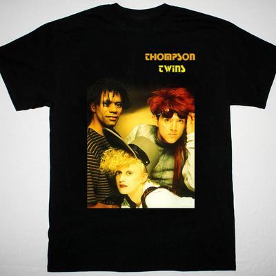 Thompson Twins Band POSTER schwarzes T-Shirt Unisex Alle Größen S5XL XA110 Unisex T-Shirt
