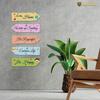 Home Quotes Mdf Wooden Wall Hanger For Living Room | Bedroom | Gifts | Wall Hangings For Home Decoration
