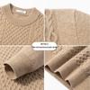 Kangaroo Men's Heavyweight Wool-Blend Crew Neck Sweater