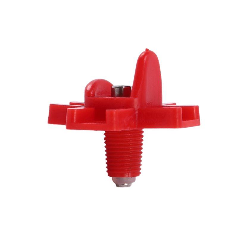 144 Pack Horizontal Side Mount Automatic Poultry Nipples Clean Drinker Waterer For Chicken Or Quail