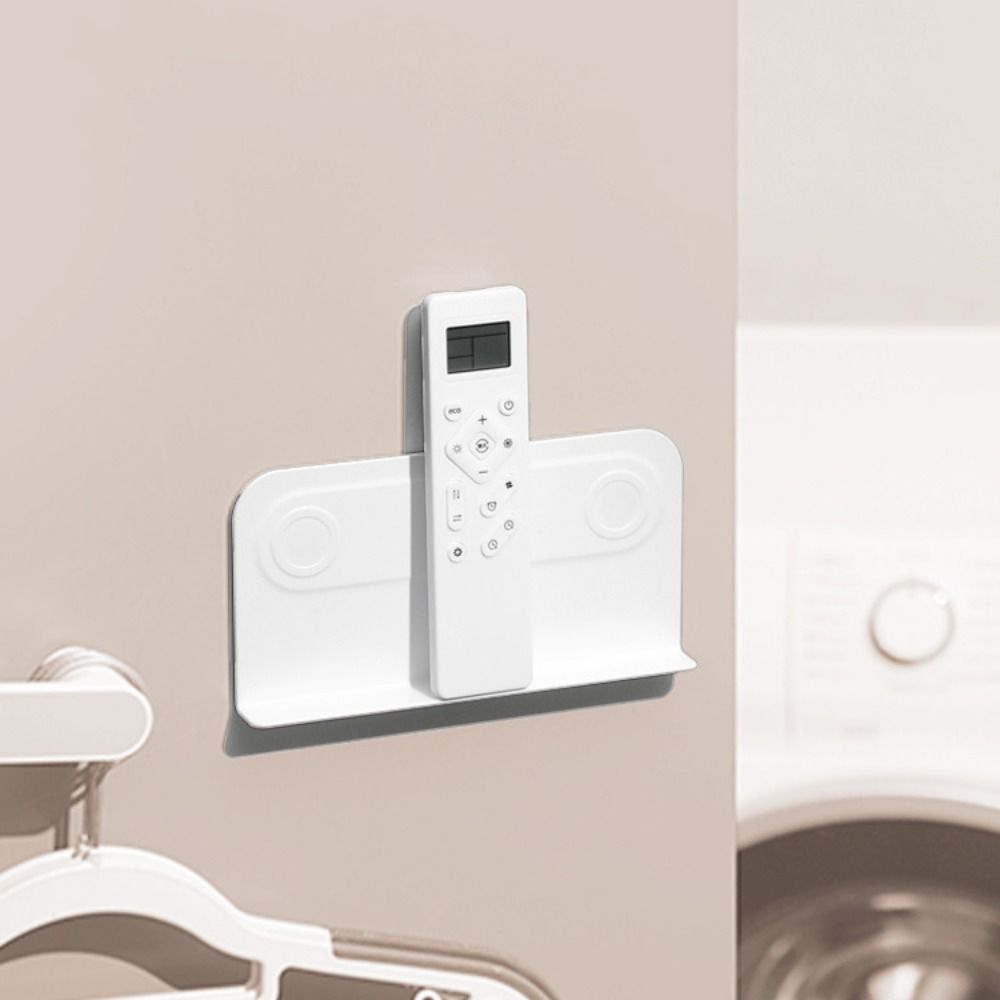 Self-Adhesive Magnetic Remote Control Holder Wall Mounted Remote Control Organizers