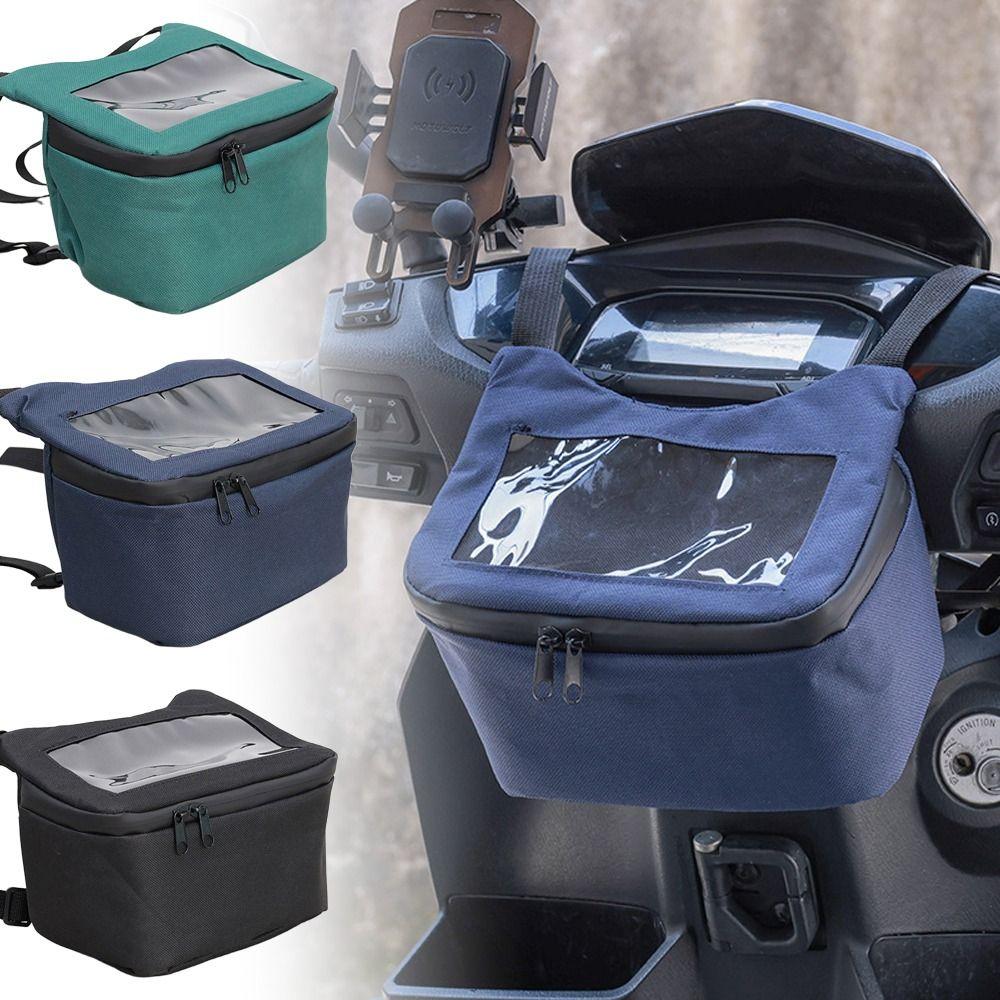 Universal Large Capacity Mountain Bike Bag Waterproof Viewing Window Electric Scooter Bag Bicycle Front Bag