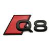 2026 NEW 3D ABS Car Styling logo A3 A4 Q3 Q5 Rear Trunk Badge Emblem Sticker For Audi A3 A4 A5 A6 A7 A8 Q3 Q5 Q7 Q8 Auto Accessories