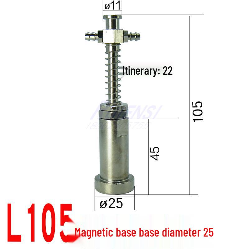 Injection Molding Machine Magnetic Base Connector with Strong Suction Cup and Metal Fittings