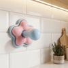 6PCS/SET Plastic No-drill Hook Stable Support Storage Hook Durable Wall Hook  Toilet