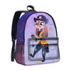 Zootopia School Backpack With 3d Starry Sky Pattern And Large Capacity For Students