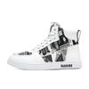 Autumn and winter new men's shoes trendy versatile casual board shoes men's retro sports high-top trendy shoes