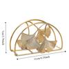 Fashion Nordic Style Vertical Napkin Dispenser Metal Vintage Gold Color Paper Organizer Desktop Size Napkin Holder Table