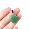 Artistic Crafted Flower Crystal Pendant Set Natural Stone Flower Pendant Charm For Handmade Jewelry And Necklace