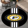 Pacers Basketball Team  Round Rug for Livingroom,Bedroom, Palyroom, Chair Rug, Area Rug, Circle Carpet, Large Size Fan Christmas Gift