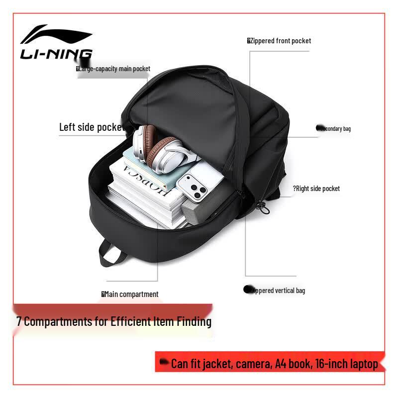 LI-NING 2026 Lightweight Travel Backpack