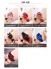 Gedi Fashion Glitter Women's High-End Waterproof Quartz Watch with Leather Strap