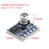 New 5W Class D Digital Amplifier Board 5128 Amplifier Board Mono Audio Module Low Distortion Volume Up Module Sound Enhancement