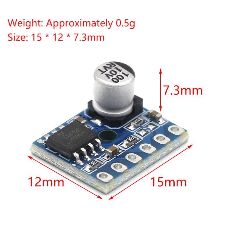 New 5W Class D Digital Amplifier Board 5128 Amplifier Board Mono Audio Module Low Distortion Volume Up Module Sound Enhancement