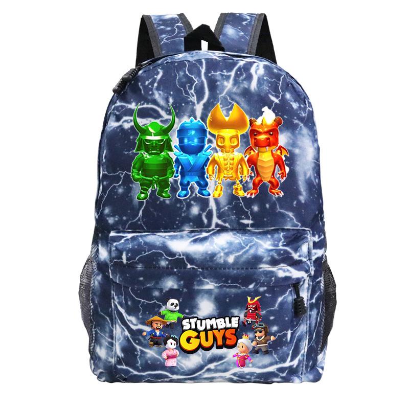 Game Collision Party Peripheral Printed Backpack New Children's Casual Backpack