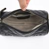 Leather women's bag rhombus cylinder bag new trendy fashion embroidered thread shoulder messenger bag first layer cowhide pillow bag