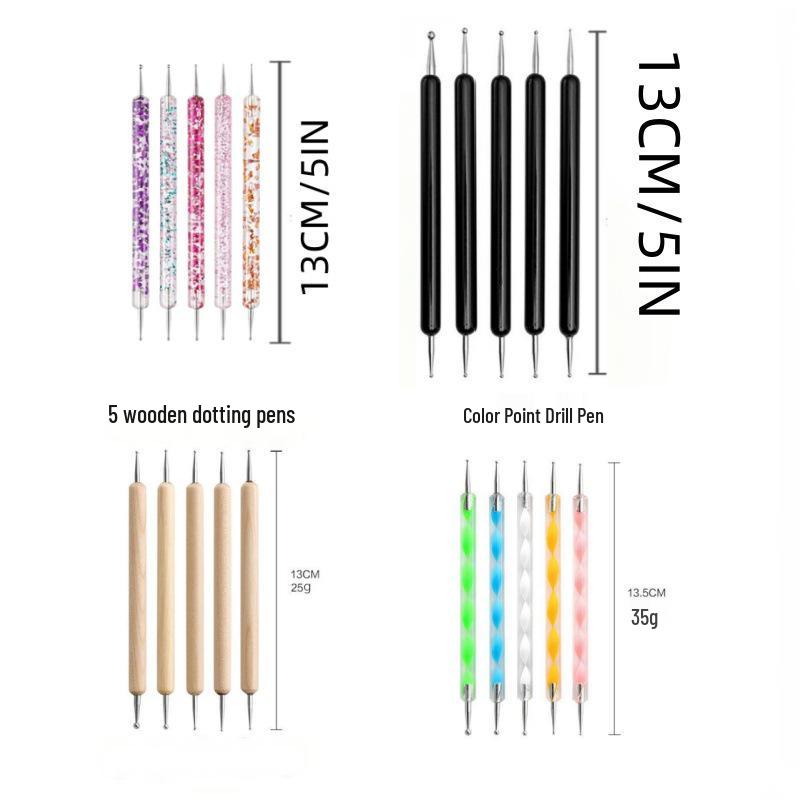 Ceramic Dotting & Embossing Tool Set for DIY Crafts