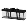 PVC Tool Storage Bag Transparent Zippered Dustproof Large Capacity Tool Organizer for Maintenance 61 X 15 X 21cm
