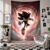 Wall TapestryShadow the Hedgehog Art Hanging Cloth Decorative Background Cover for Room Decoration