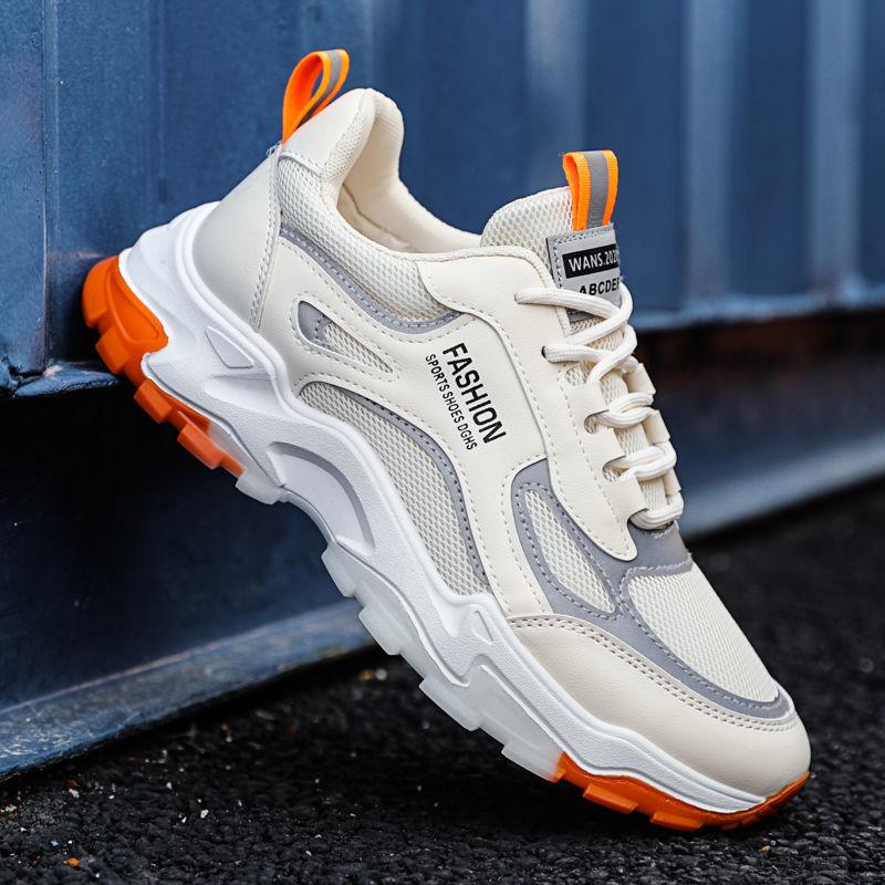 Pánské boty pro tátu Protiskluzové Deodorant Prodyšné Sportovní boty Pánské Běžecké boty Jarní Univerzální Studentské boty